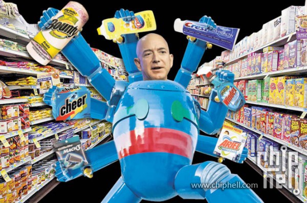 消息称亚马逊计划推机器人超市 只需要3名人类
